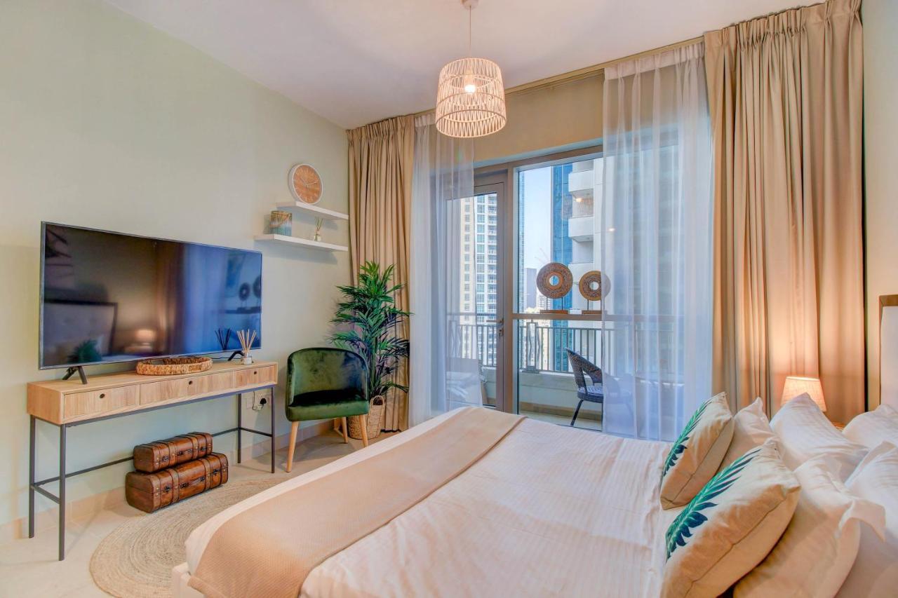 Durrani Homes - Luxurious Studio Near Dubai Mall With Pool View Luaran gambar